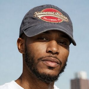 Vintage Paramount Pictures Adjustable Classic Dad Hat Navy W/Embroidered Patch